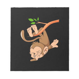 Bloc-note Singe de danse Dabbing