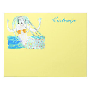 Bloc-note Sirène avec Dreadlocks Thunder_Cove