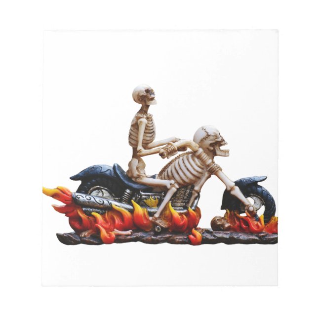 Bloc-note Skeleton Rider (Devant)