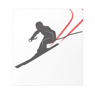 Bloc-note skiing