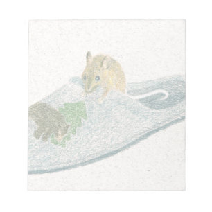 Bloc-note Slipper de souris
