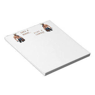 Bloc-note SlipperyJoe's save horse ride paille cowboy casque