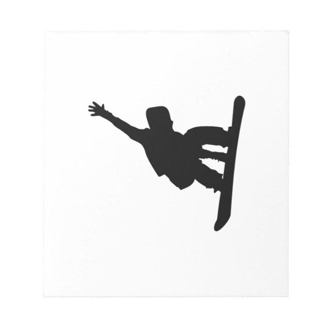 Bloc-note Snowboard (Devant)