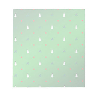 Bloc-note Snowman Holly Polka Point - Sur Vert