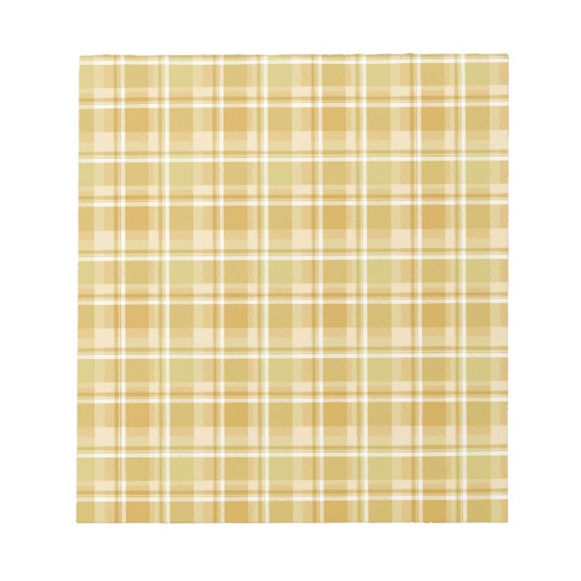 Bloc-note soft autumn plaids (Devant)