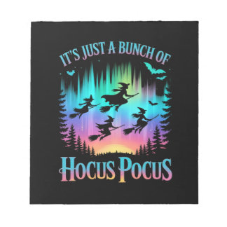 Bloc-note Sorcières Neon Halloween Png