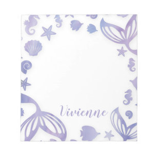 Bloc-note Sous la sirène de mer