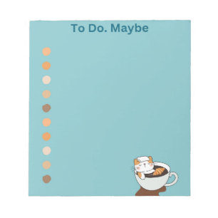 Bloc-note Spa de café