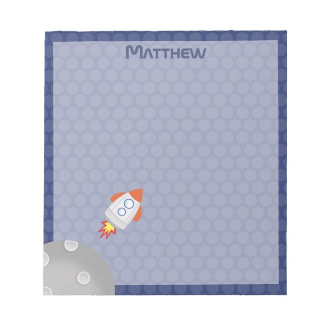 Bloc-note Space Adventure (Devant)