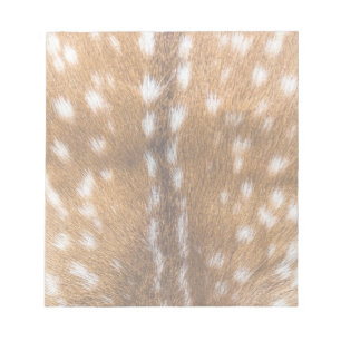 Bloc-note Spotted deer pour texture