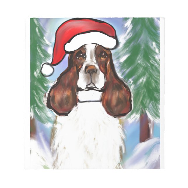 BLOC-NOTE SPRINGER SPANIEL ANGLAIS (Devant)