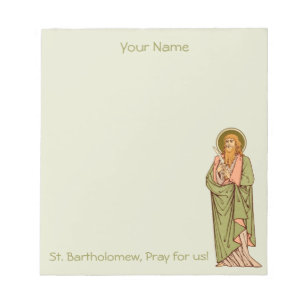 Bloc-note St-Barthélemy l'Apôtre (RLS 03) 5,5"x6"