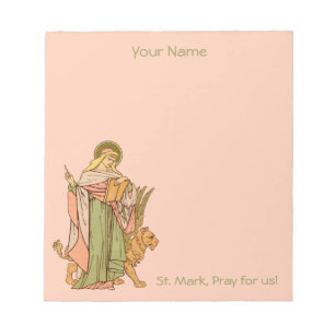 Bloc-note St. Marc l'Évangéliste (RLS 09) 5,5"x6"