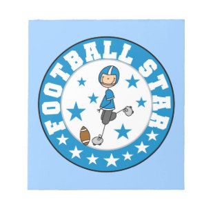 Bloc-note Star de Football