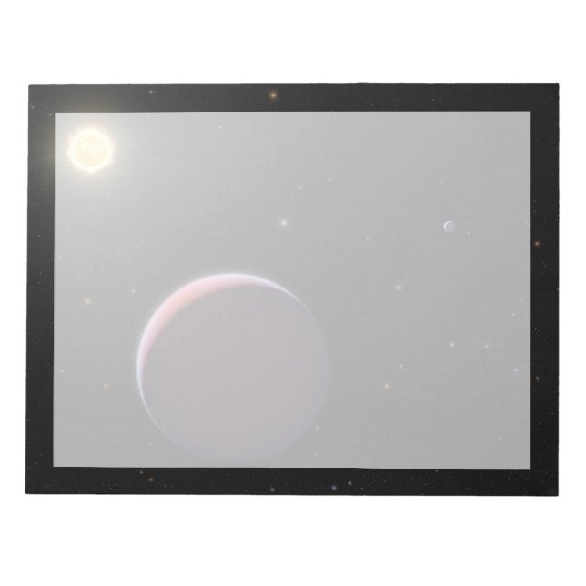 Bloc-note Star Kepler 51 et Trois planètes géantes comme le  (Devant)