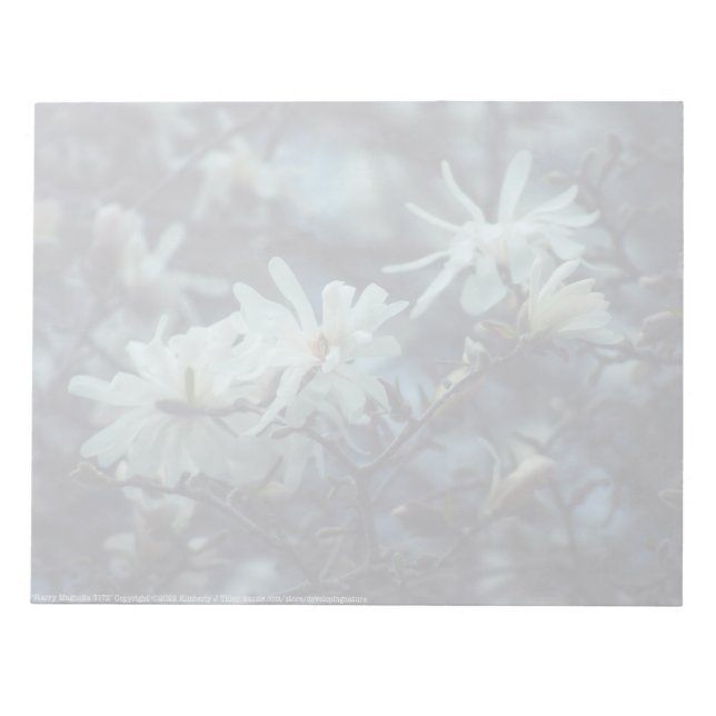 Bloc-note Starry Magnolia (Devant)