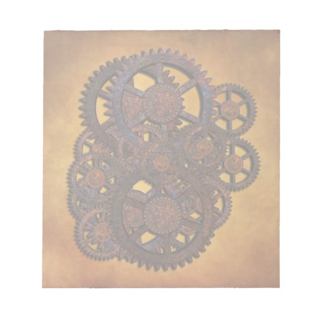 Bloc-note Steampunk Rusty (Devant)