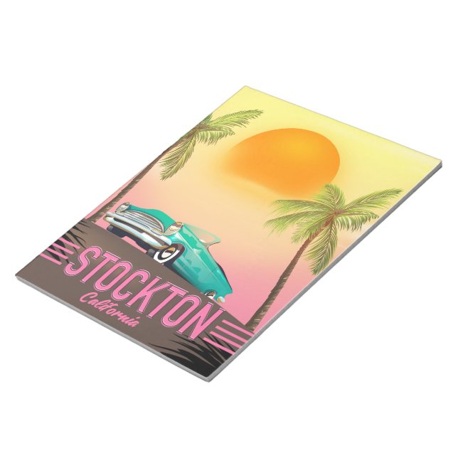 Bloc-note Stockton California USA (Incliné)