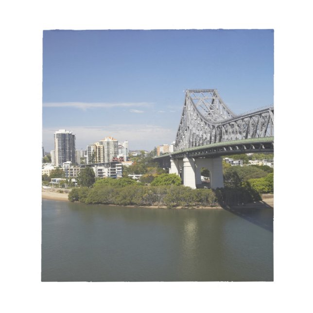 Bloc-note Story Bridge, Brisbane River et Kangaroo (Devant)