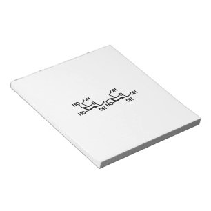 Bloc-note Structure du lait lactose