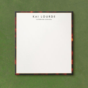 Bloc-note Stylish Elegant Tortoiseshell