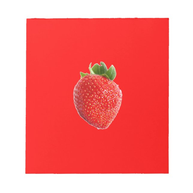 Bloc-note Summer Strawberry (Devant)
