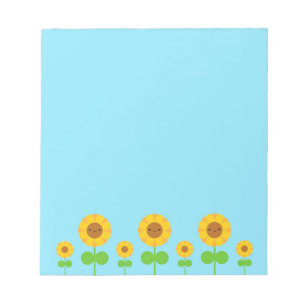 Bloc-note Sunflower de Kawaii
