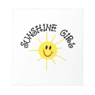 Bloc-note Sunshine Girl