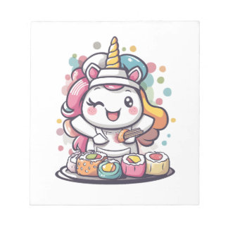 Bloc-note Sushi Chef Unicorn (1)