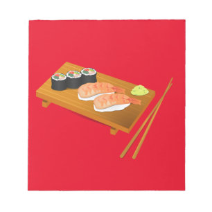Bloc-note Sushi cuisine japonaise mignonne