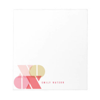 Bloc-note Sweet XOXO Love And Kisses Valentine's Day Notepad