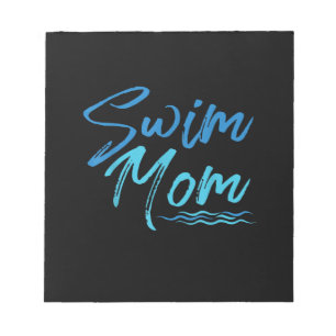 Bloc-note Swim Maman Nager Drôle Mignonne Cadeau