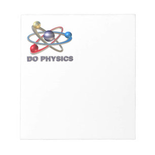 Bloc-note Symbole Atom
