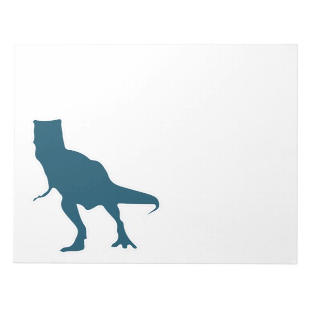 Bloc-note T-rex dinosaure caricature garçons (Devant)