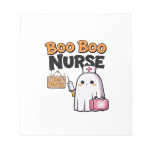 Bloc-note T-Shirt Classique Infirmière pour Boo Boo de Servi