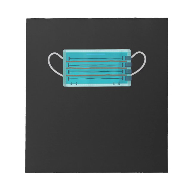 Bloc-note T-shirt de Mask Mask (Devant)