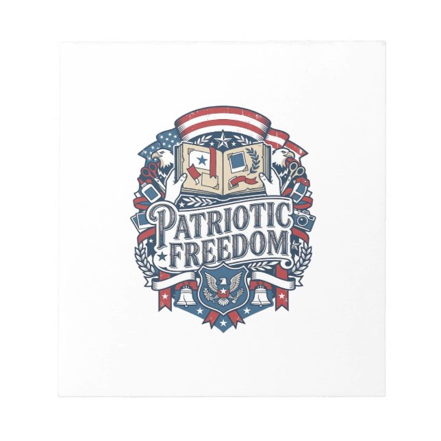 Bloc-note T-shirt graphique vectoriel pour scrapbookeur patr (Devant)