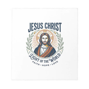 Bloc-note T-Shirt Jésus Mode Féminine Valeurs Inspiration