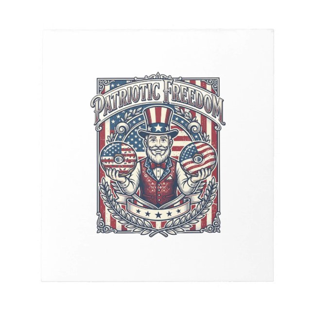 Bloc-note T-shirt vectoriel graphique amateur de beignet pat (Devant)