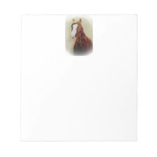 Bloc-note Tableau Cheval Brown