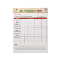 Tableau de vaccination des chats