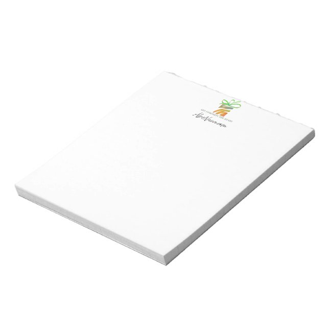 Bloc-note Tablette Mettre Votre Logo Ici (Tourné)