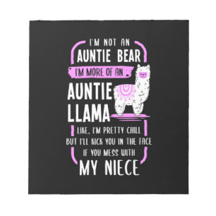 Bloc-note Tante Llama