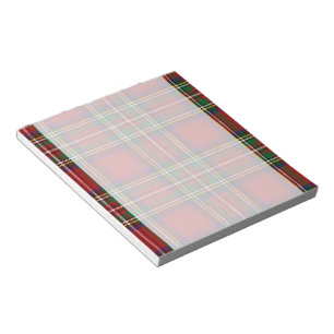 Bloc-note Tartan PixDezines, clan Stewart