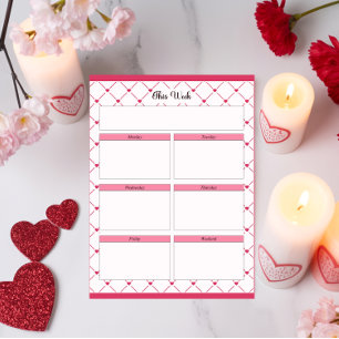 Bloc-note Teacup Cuties_ Cette semaine