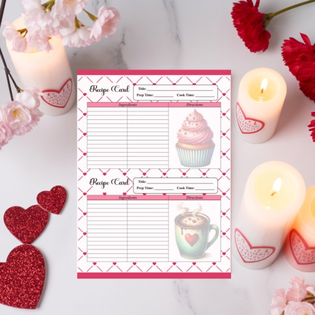 Bloc-note Teacup Cuties_ Recette Cartes (Créateur téléchargé)