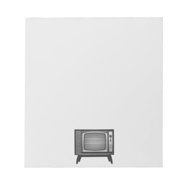 Bloc-note Téléviseur Rétro Pop Art (Devant)