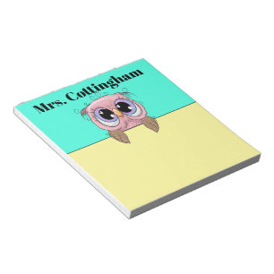 Bloc-note Tellement mignon Chouette Note Pad