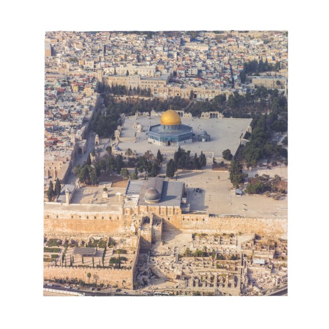 Bloc-note Temple Mount Old City Jerusalem Dome of the Rock (Devant)
