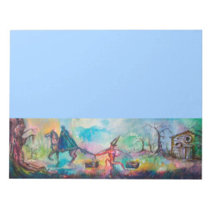 Bloc-note TEMPTATION Chevalier foncé et le trésor du diable,